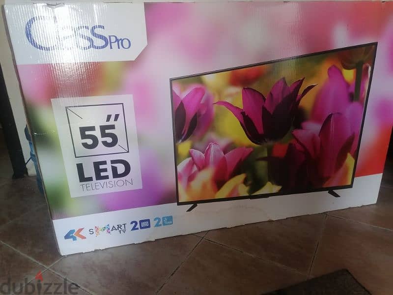 classpro 55 inch smart 4k android 8