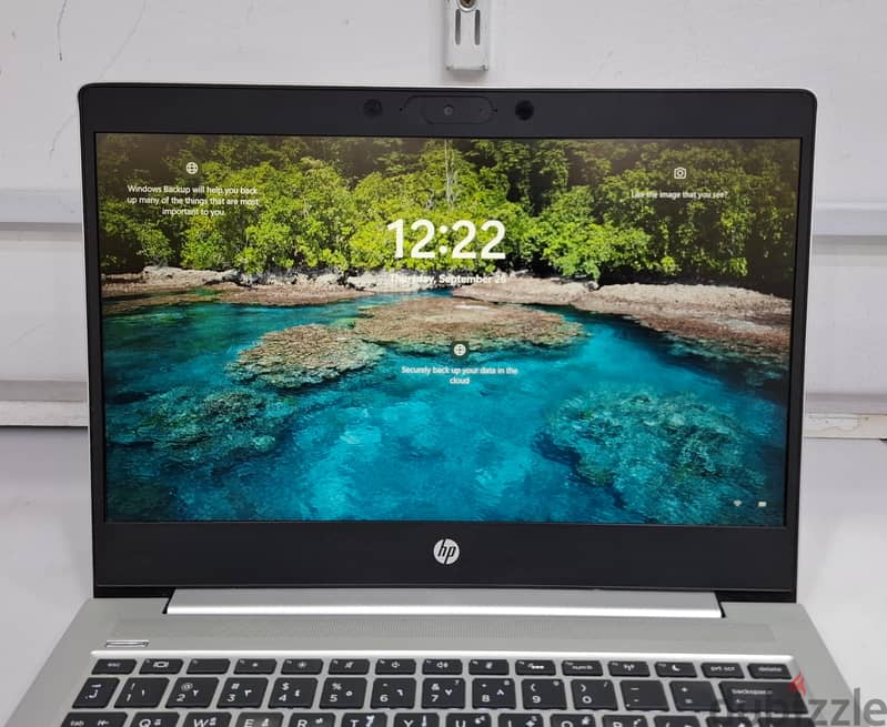 HP 10th Generation Metallic Laptop Core i5 16GB RAM 14" Full HD Screen 9