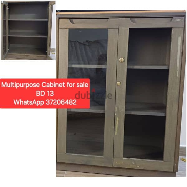 2 Door wardrobe and other items for sale with Delivery 18