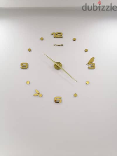 Modern 3D wall clocks