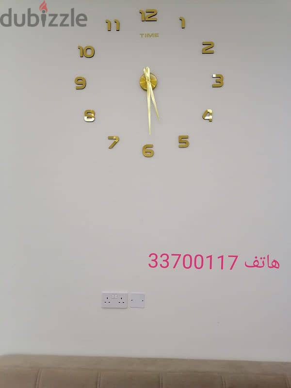 Modern 3D wall clocks 6