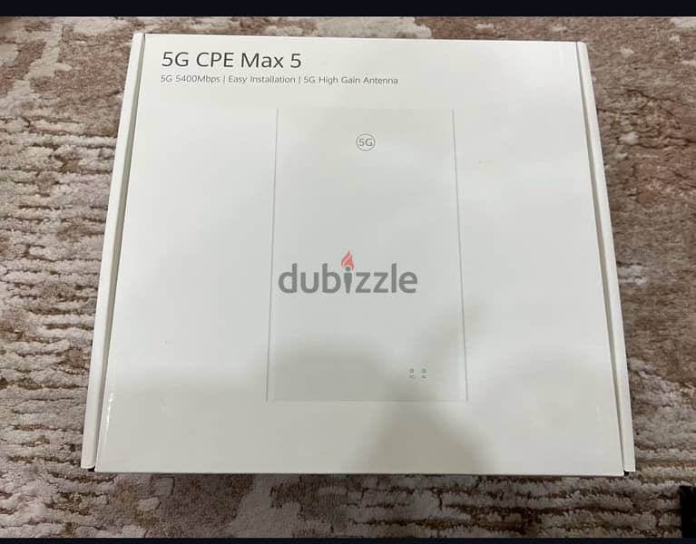 5G cpe max 5 brand new router for sale delivery available 0