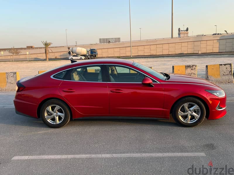 Hyundai Sonata 2021 red 2