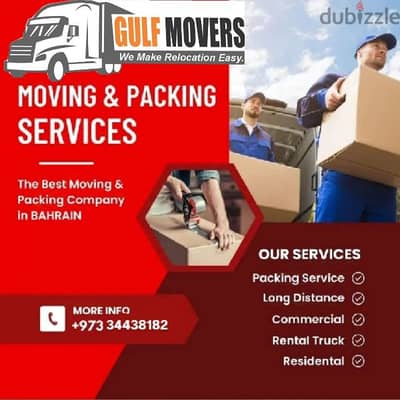 gulf movers and Packers professional services in Bahrain