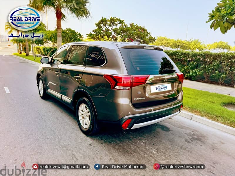 MISTUBISHI OUTLANDER -2018 -2.5L V4 - 4WD Brown  96000km 7