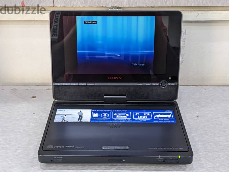 Sony Portable CD DVD Player DVP FX850 Good Perfect Working - 39548774 1