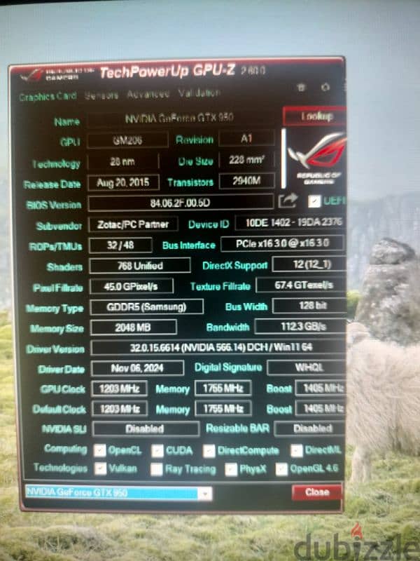 gtx 950 0