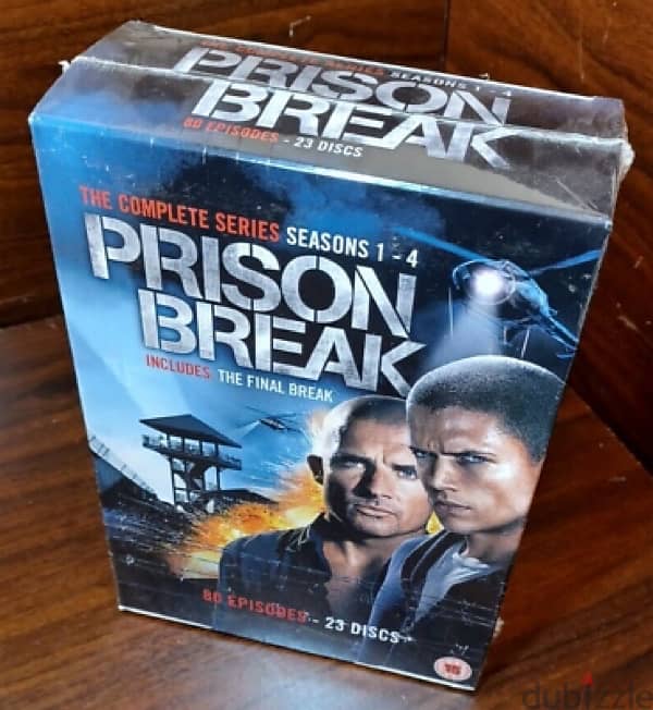 Prison Break Season 1-4 Complete Box Set DVD 0