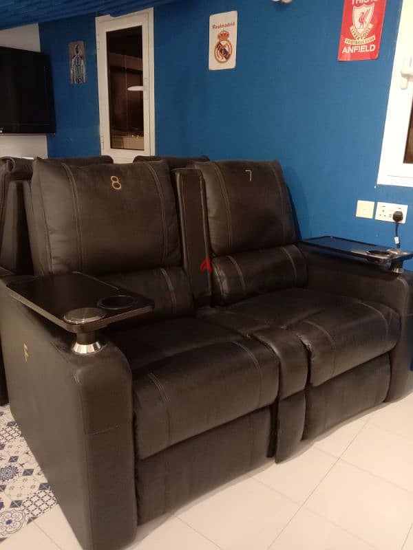 black leather sofa 1