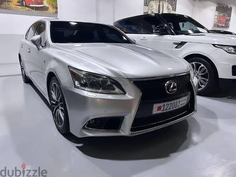 Lexus LS 460 F-Sport 2015 V8 4.6L Bahrain Agent History 0