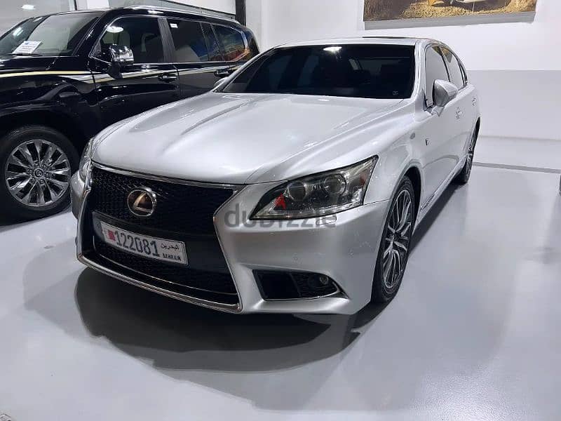 Lexus LS 460 F-Sport 2015 V8 4.6L Bahrain Agent History 1