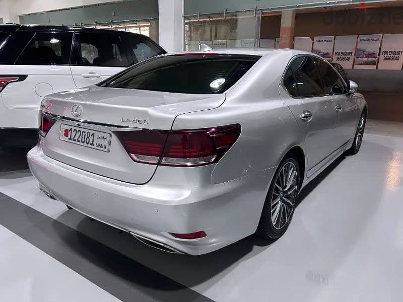 Lexus LS 460 F-Sport 2015 V8 4.6L Bahrain Agent History 3