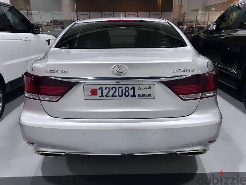 Lexus LS 460 F-Sport 2015 V8 4.6L Bahrain Agent History 9