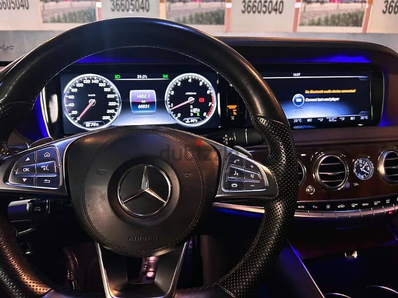 Mercedes-Benz S400 AMG 2017 Agent history 60500 kms 7