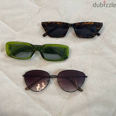 Sunglasses 3 pcs set