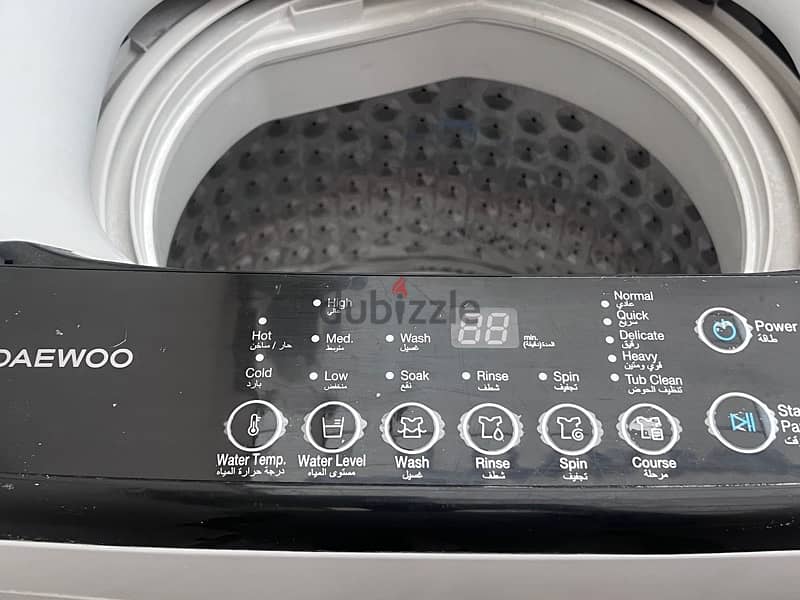 غساله دايو بحاله ممتازة ، Daewoo washing machine in excellent conditi 0