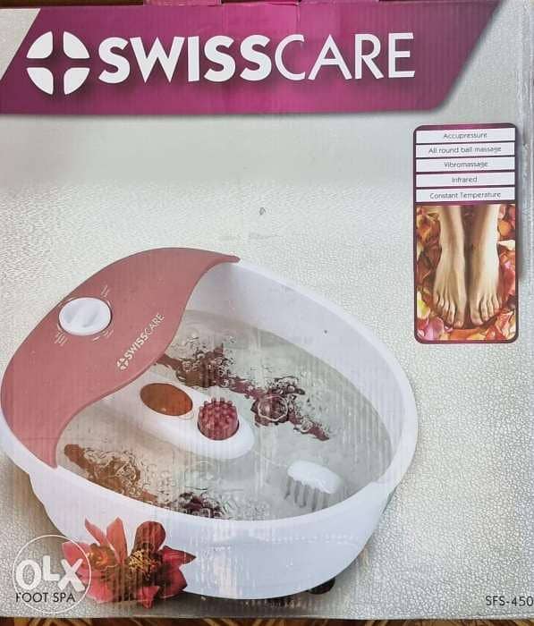 New Swiss Care Foot Spa 0