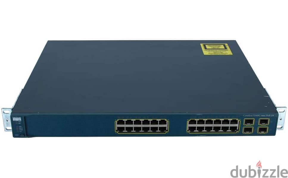 Cisco - WS-C3560G-24PS-S - Catalyst 3560 24 10/100/1000T PoE + 4 SFP 0