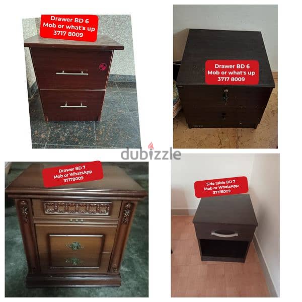 4 door cupboard and other household items for sale 11