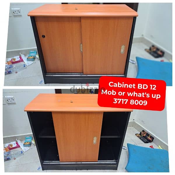 4 door cupboard and other household items for sale 12