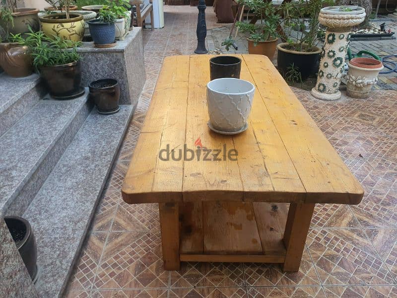 wooden table 1