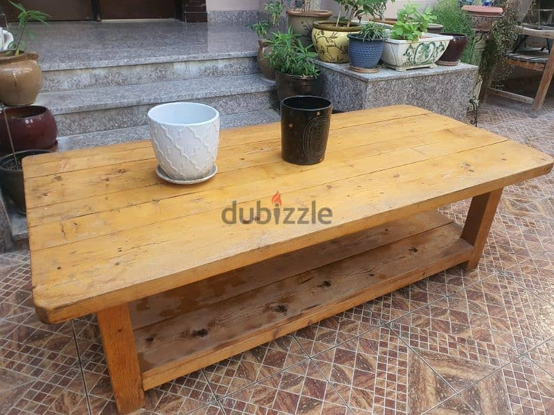 wooden table 3