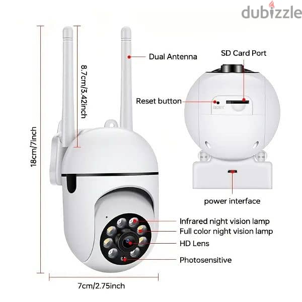 HD WIFI Wireless Camera Security System 9