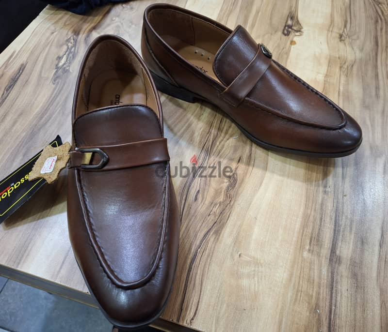 Pakistani Genuine leather shoes Ambassador brand 6