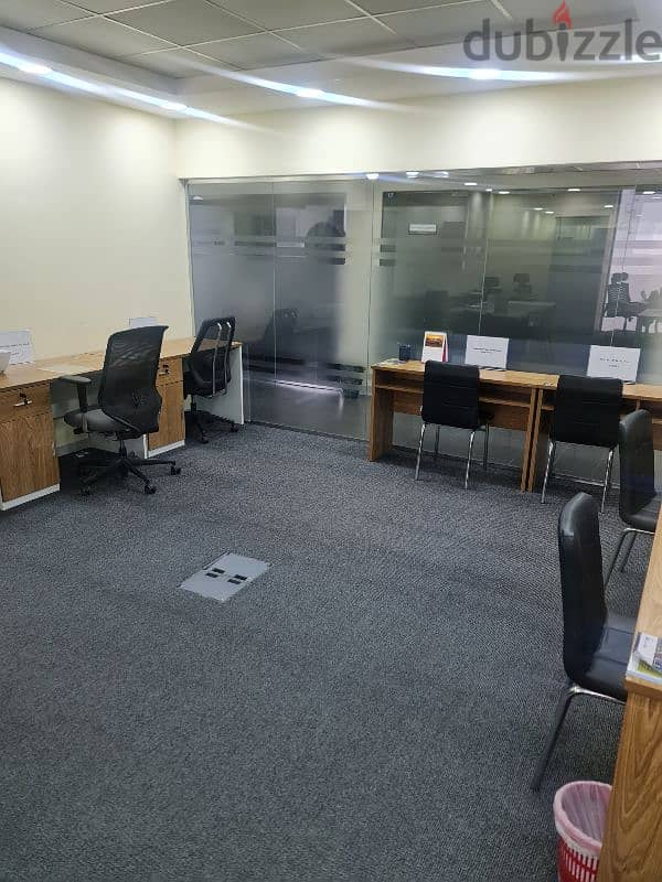 "Best price for best services" office rent 90 BD 6