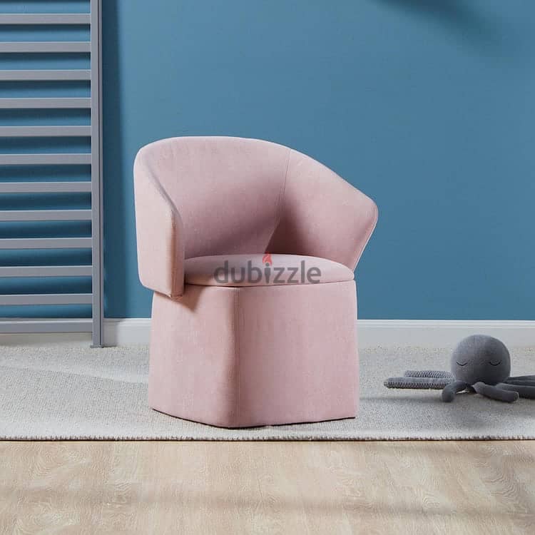 2 types ottomans in baby pink colour 7