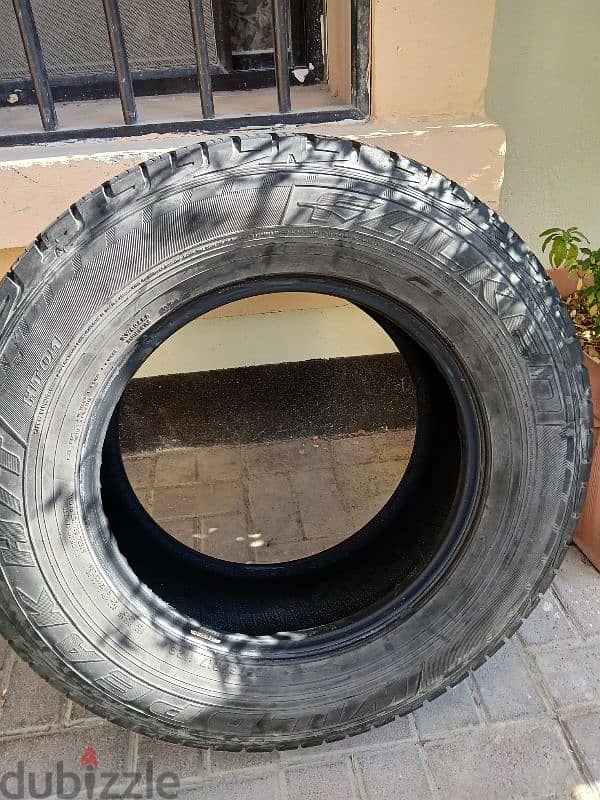 Toyota prado tyre's 2