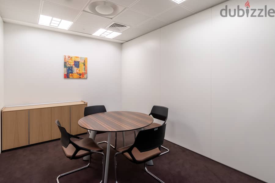 Open plan office space for 10 persons in BAHRAIN, Financial Harbour 7