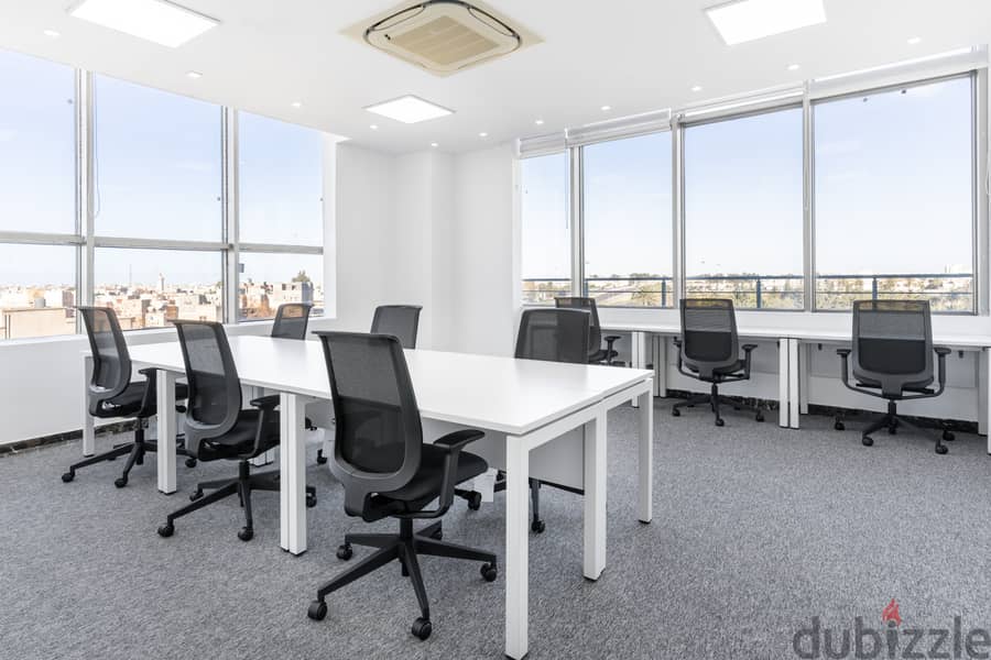 Open plan office space for 10 persons in BAHRAIN, Financial Harbour 8