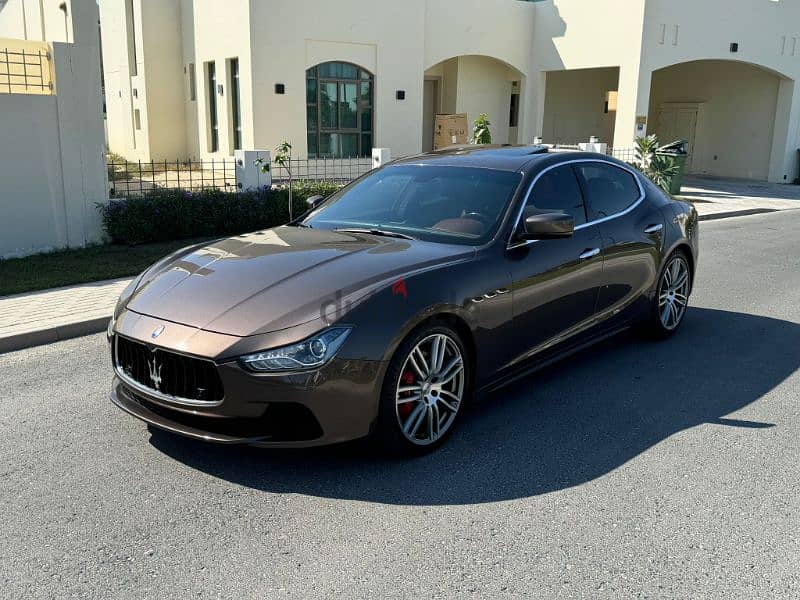 2015 model Maserati Ghibli 0