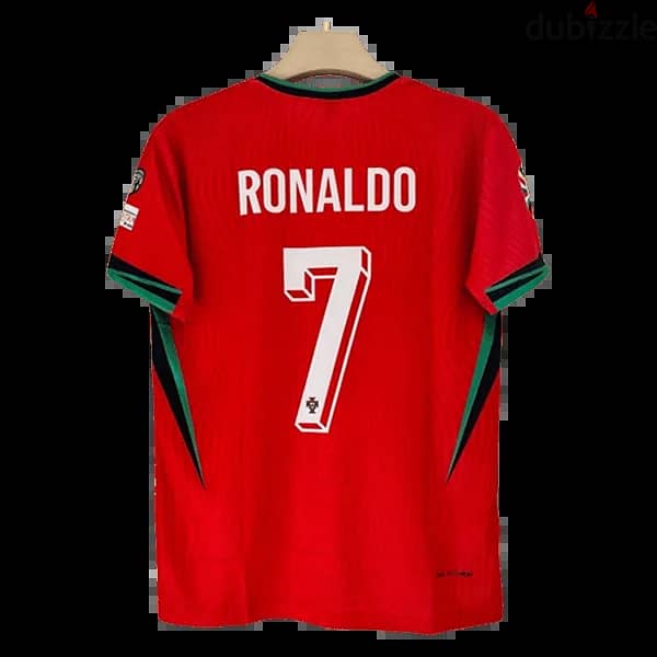 Cristiano Ronaldo 2024 euro shirt size large 1