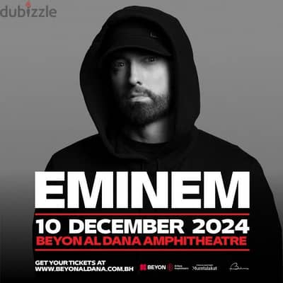 Eminem Section F Two tickets