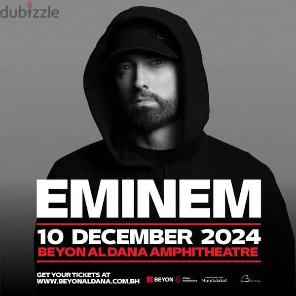 Eminem Section F Two tickets 0