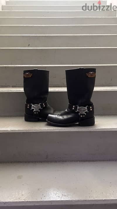 Harley Davidson Leather Boots