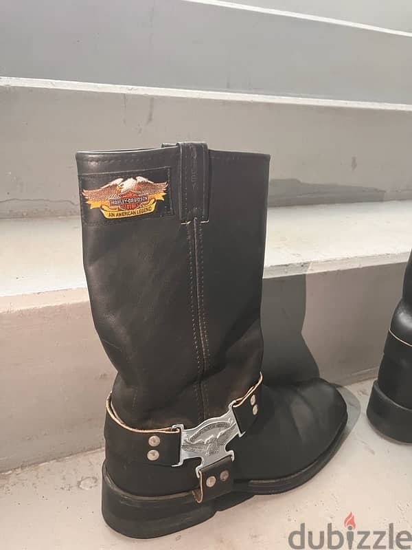 Harley Davidson Leather Boots 2