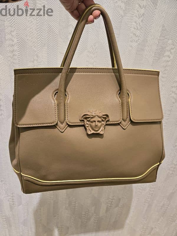 versace large bag used 0