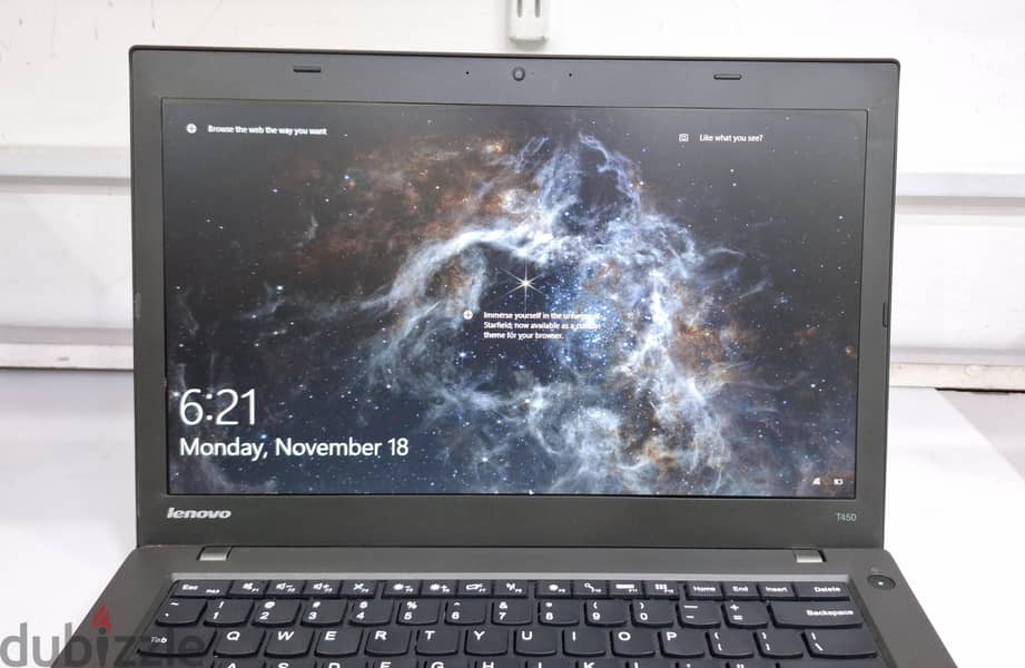 Lenovo Core i5 5th Generation Laptop 8GB RAM + 256GB SSD Good Working 10