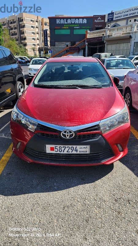 Toyota Corolla 2016 0