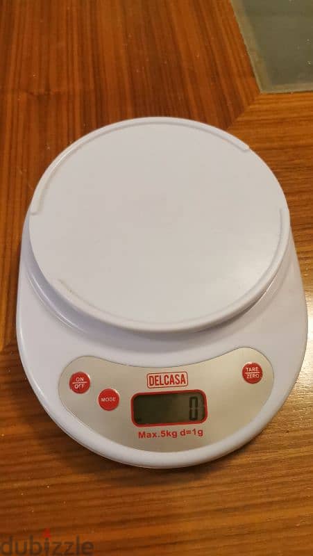 degital kitchen scale 0