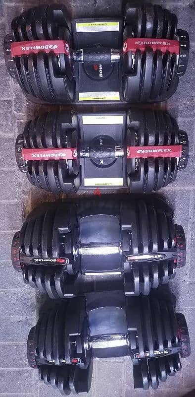 Bowflex SelectTech Adjustable Weights and Dumbbells 1