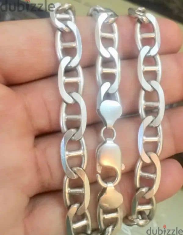 Original Silver Chain & Rings (All in 1) WhatsApp: 33303098 2