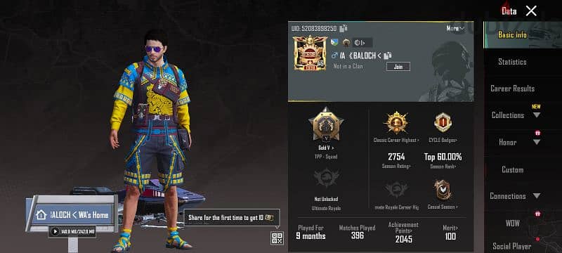 pubg mobile conqueror id 0