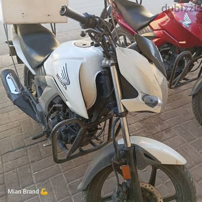 Honda unicorn bike for rent 55 bd with mantines