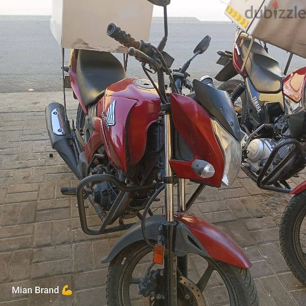 Honda unicorn bike for rent 55 bd with mantines 1