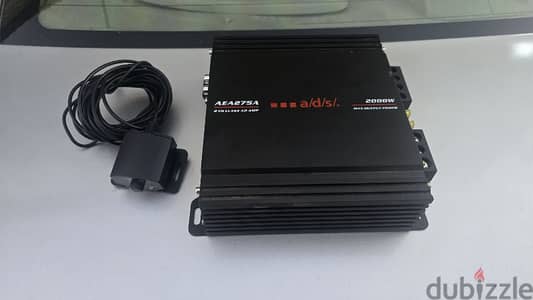 ads 2000w amplifier new