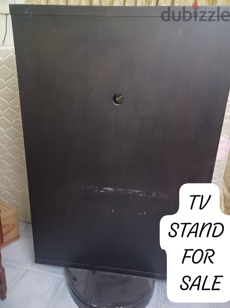 DOUBLE SIDED TV STAND FOR SALE 0